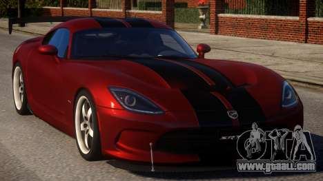 Dodge Viper 2013 PJ1 for GTA 4
