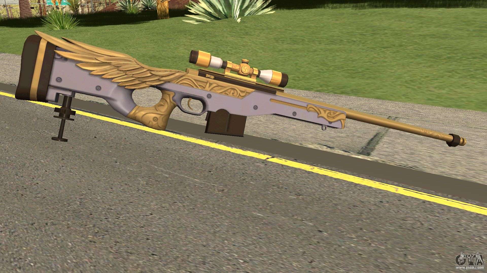 AWM from Knives Out for GTA San Andreas