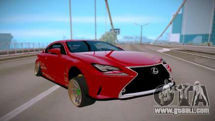 Lexus IS 350 F-Sport for GTA San Andreas