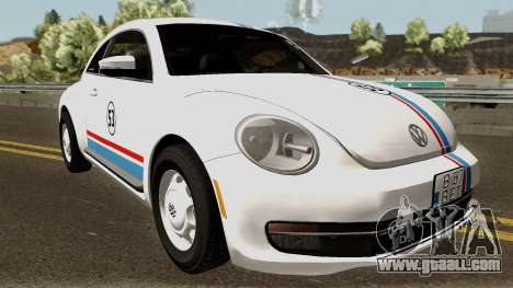 Volkswagen Beetle - Herbie 2013 for GTA San Andreas