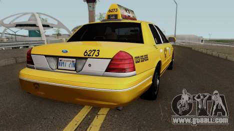 Ford Crown Victoria Taxi Downtown Cab v1.0 2003 for GTA San Andreas