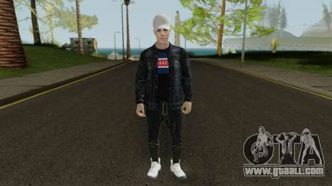 Skin Random 99 (Outfits Justin Bieber) for GTA San Andreas