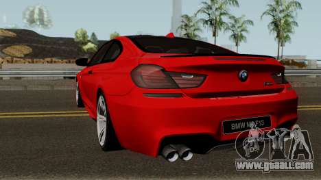 BMW M6 F13 StanceWorks for GTA San Andreas
