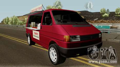 Turkiye Fast-Food Araci (Volkswagen Transporter) for GTA San Andreas
