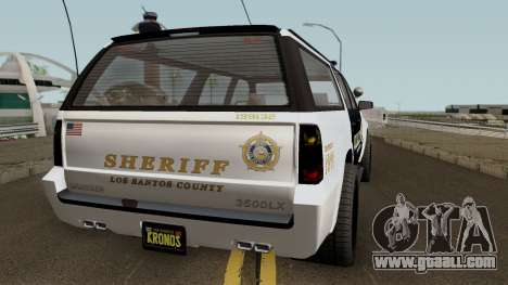 Police Granger GTA 5 for GTA San Andreas