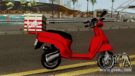 New Pizzaboy for GTA San Andreas