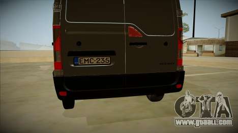 Renault Master 2017 Finland License Plates for GTA San Andreas