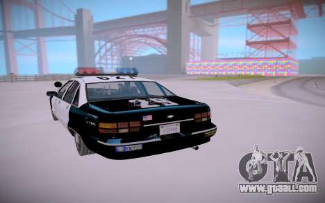 Chevrolet Caprice 1992 Police LQ for GTA San Andreas