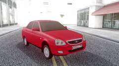 Lada Priora Red for GTA San Andreas