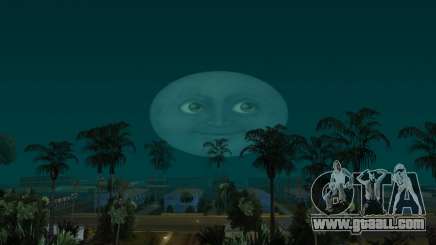 Realistic Moon for GTA San Andreas