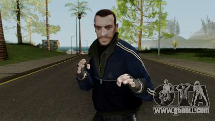 Niko Bellic in Blue Jacket for GTA San Andreas