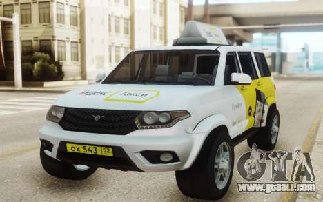 UAZ Patriot Yandex taxi for GTA San Andreas