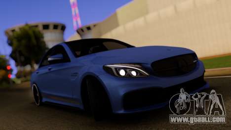 Mercedes-Benz C63S for GTA San Andreas