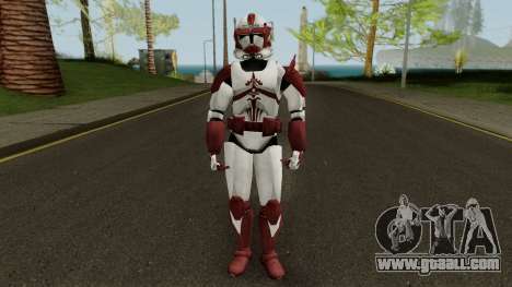 Star Wars Clone Commander Fox for GTA San Andreas