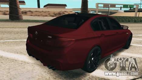 BMW M5 F90 First Edition for GTA San Andreas
