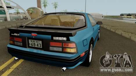 Mazda RX7 FC (Extreme Low Poly) for GTA San Andreas