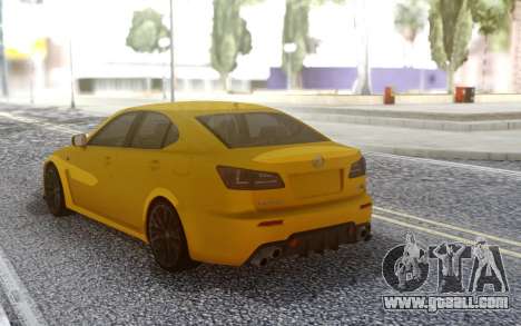 Lexus IS F for GTA San Andreas