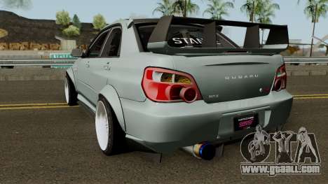 Subaru Impreza WRX STI Custom for GTA San Andreas