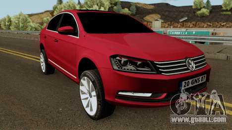 Volkswagen Passat B7 2014 for GTA San Andreas