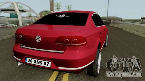 Volkswagen Passat B7 2014 for GTA San Andreas