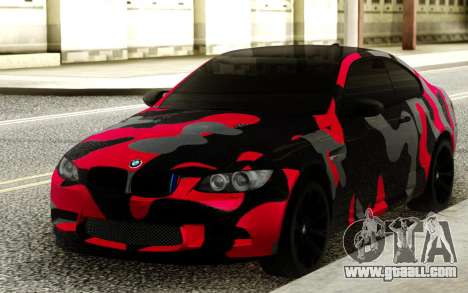 BMW M3 CAMO for GTA San Andreas