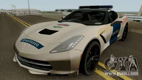 Chevrolet Corvette C7 Rendorseg for GTA San Andreas