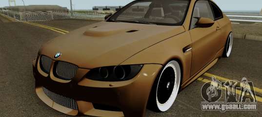 BMW M3 E92 2010 for GTA San Andreas