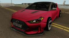 Hyundai Veloster Turbo WideBody 2019 for GTA San Andreas