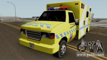 SAMU Ambulance for GTA San Andreas