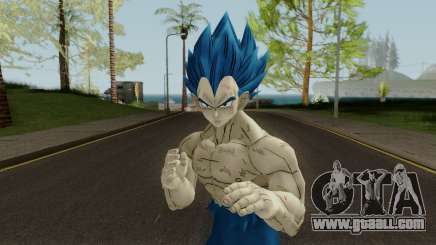 Vegeta Super Sayayin Blue Damaged for GTA San Andreas