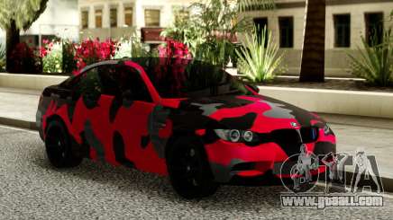 BMW M3 CAMO for GTA San Andreas