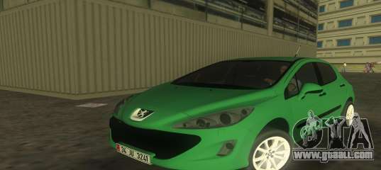 2010 Peugeot 308 for GTA Vice City