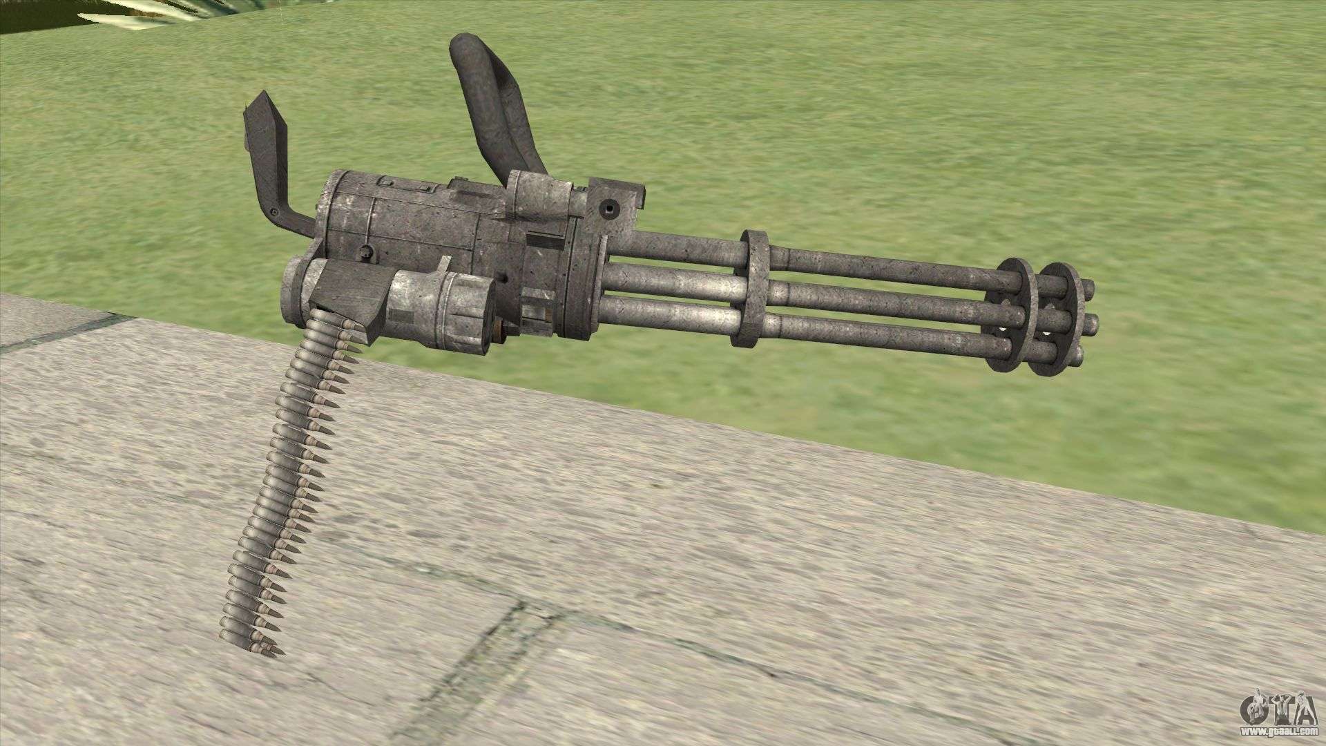 GTA San Andreas Jetpack with Miniguns v1.2 Mod 