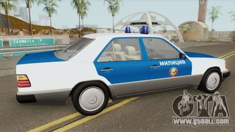Mercedes-Benz W124 (Police) 1990 for GTA San Andreas