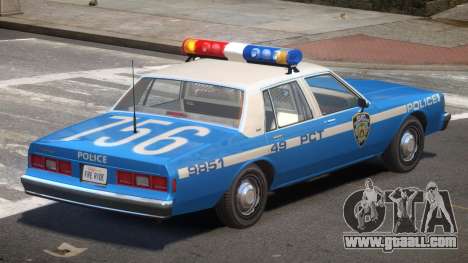 Chevrolet Impala NYC Police 1984 for GTA 4