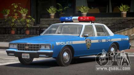 Chevrolet Impala NYC Police 1984 for GTA 4