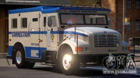 Navistar Intenational 4700 Prison Van for GTA 4