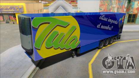 Tula Drink Trailer for GTA San Andreas