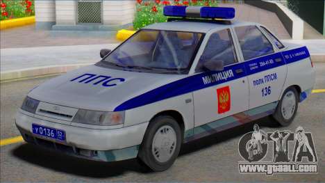 Vaz 2110 PPP Police for GTA San Andreas