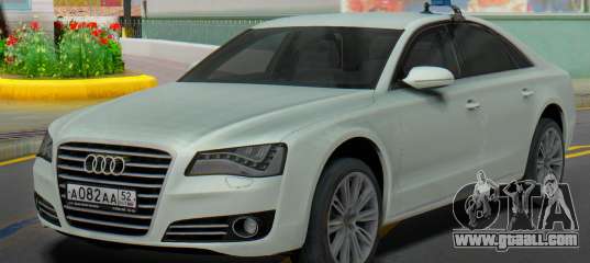 Audi A8 2013 Administration of the region