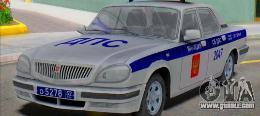 Gaz Volga 31105 Police DPS 2006