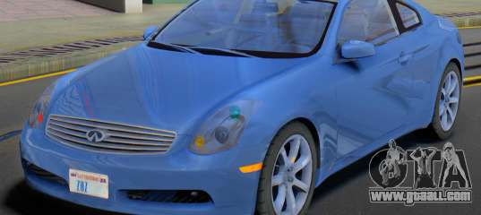 Infiniti G35 SA Plates