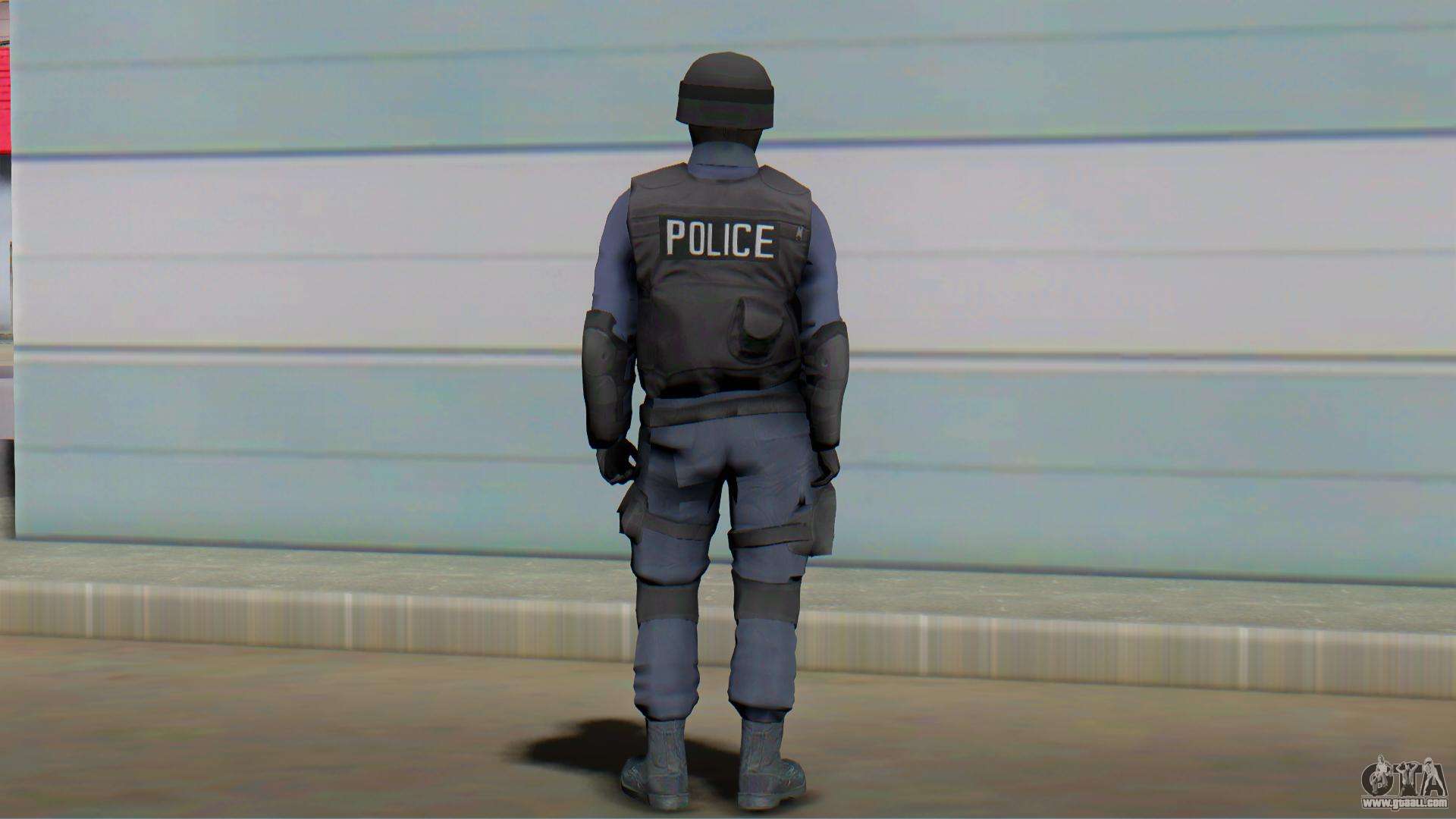 GTA San Andreas Nuevos Policias from GTA 5 for SA Mod 