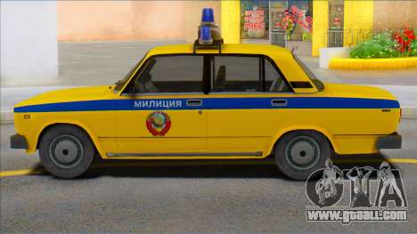 Vaz-2105 Soviet Police 1982 for GTA San Andreas