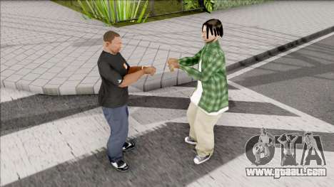 Handshake Mod for GTA San Andreas