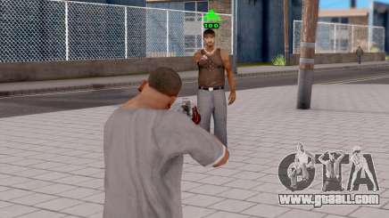 Enemy Health Indicator for GTA San Andreas