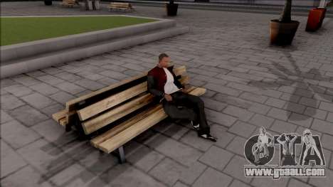New Sit Animation for GTA San Andreas