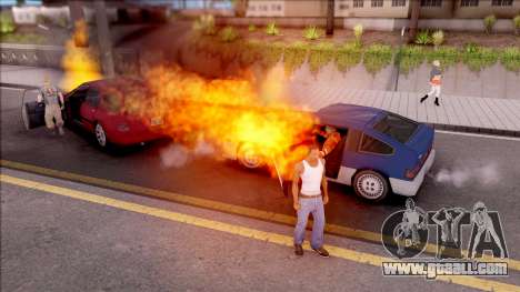 CJ Explosion Power for GTA San Andreas