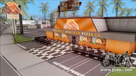 The Well Stacked Pizza Co. 2019 for GTA San Andreas