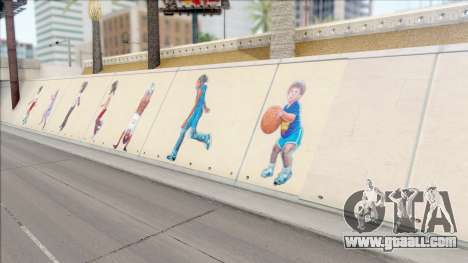 LA Freeway Murals Mod for GTA San Andreas